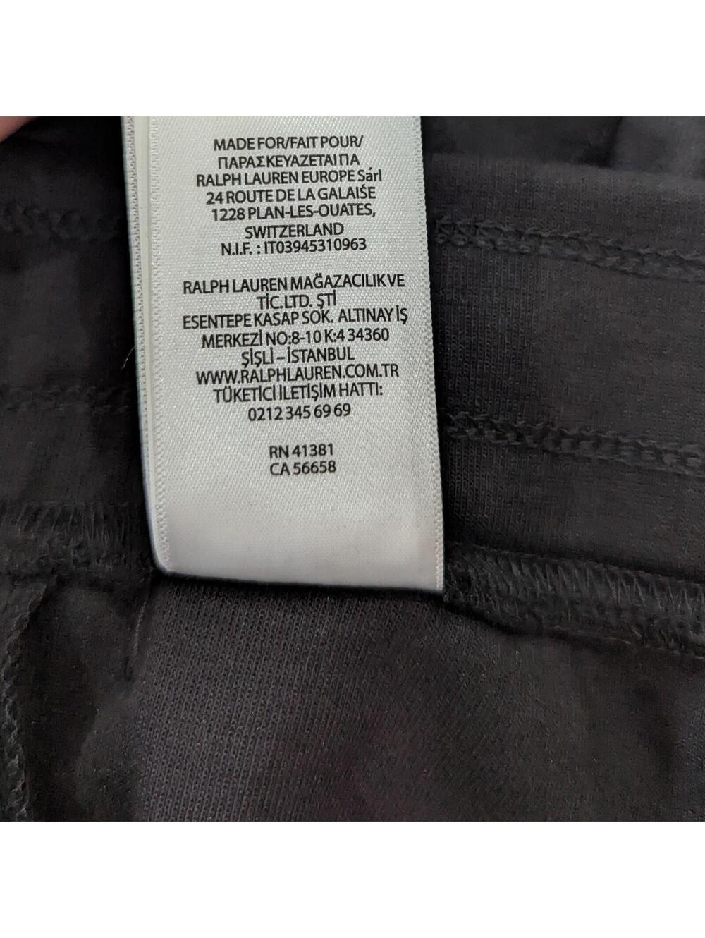 $98 Polo Ralph Lauren Men's 9-Inch Double-Knit Shorts Black M NWT Pony - Picture 8 of 10